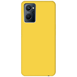 Силиконовый чехол SILICONE CASE для Realme 9i жёлтый