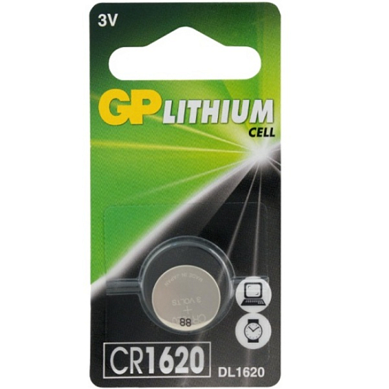 Элмент питания GP CR1620 BL-1 (1/10/600)