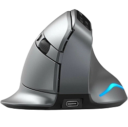 Мышь вертикальная БП ZELOTES F-26C (серая)