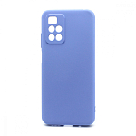 Силиконовый чехол SILICONE Case NEW ERA для Xiaomi Redmi 10 голубой