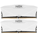 Оперативная память DDR4 32Gb (2x16 Gb) Apacer Nox, 3600 MHz, CL18, DIMM, радиатор, белый (AH4U32G36C25YMWAA-2)