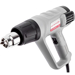 Фен строительный ИНТЕРСКОЛ ФЭ-2000ЭМ, 2000Вт,50-600°С,поток 300-500л/мин,дисплей,0.77кг [385.0.1.00]