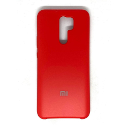 Задняя накладка SILICONE COVER для Xiaomi Redmi 9 (Красный)