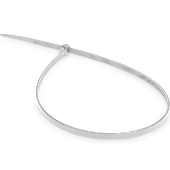 Хомут-стяжка AVS NT3630-25W 3,6х300мм, белый, нейлоновая (25шт.)