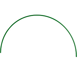 Дуга пластиковая для парника 80 х 90 см, d12 мм, зеленая// Palisad 64432
