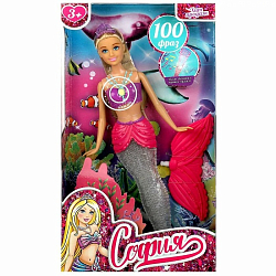 Кукла София русалка 100 фраз КАРАПУЗ 29 см 392450