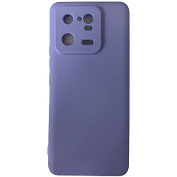 Задняя накладка SILICONE COVER для Xiaomi 13 Pro 5G №05 Лаванда