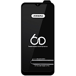 Противоударное стекло 6D ANMAC для Xiaomi Redmi Note 9 Black Арт.1137279