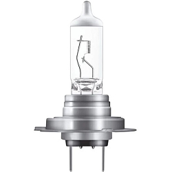 Лампа галогенговая OSRAM H7 12V 55W PK22s+100% Night Breaker SILVER (2 шт)