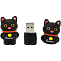 USB 32Gb SMARTBUY  Wild series Котёнок  чёрный