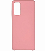 Задняя накладка SILICONE COVER для Samsung Galaxy S20FE розовый