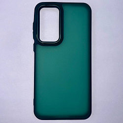 Задняя накладка PRK для Samsung Galaxy A55 (5G) прозрачно-матовая, хаки