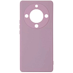 Задняя накладка ZIBELINO Soft Matte для Honor X8 4G (сиреневый) с микрофиброй