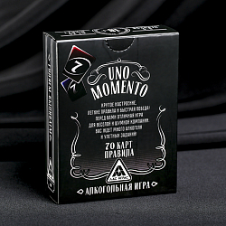 Настольная игра «UMOmomento. Alco», 70 карт