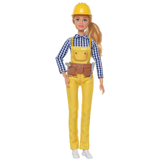 Кукла DEFA Lucy "Девушка-строитель" (29 см, аксесс., в ассорт.)