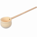 Ковш-черпак 0,2л., 40см БАННЫЕ ШТУЧКИ "Ладья", липа 32474