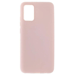 Задняя накладка ZIBELINO Soft Matte для Samsung Galaxy A02s пыльно-розовый