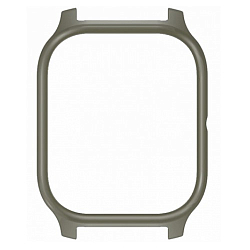 Фирменный защитный чехол-рамка для Xiaomi Amazfit Bip, хаки