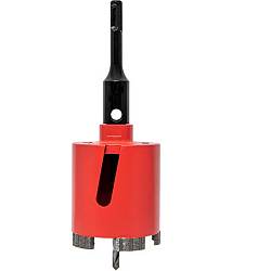 Коронка алмазная 68мм Turbo Fast DCH-68TRB Laser M16 EKF Expert