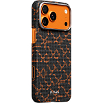 Задняя накладка ПИТАКА для iPhone 17 pro max черный