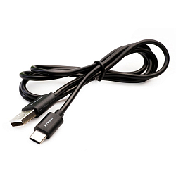 Кабель USB <--> Type-C  1.2м ERGOLUX ELX-CDC02-C02 черный