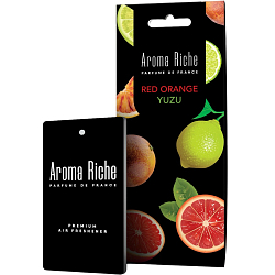 Ароматизатор AROMA RICHE (Красный апельсин и юзу) подвесной картонный