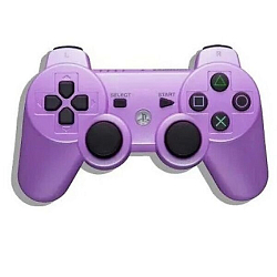 Геймпад БП для SONY PS3 Dual Shock Violet (не оригинал)  (no logo)