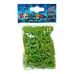 Резиночки для плетения браслетов RAINBOW LOOM, Персидская коллекция, Зелёное яблоко   9128214