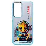 Задняя накладка PC092 для Samsung Galaxy A55 (груд) (transparent)