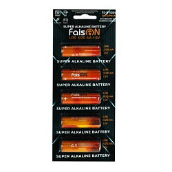 Элемент питания FAISON LR06 BL-5 Super Alkaline (5/50/500), (арт.FS-B-1084)