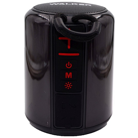 Колонка портативная WALKER WSP-125, черная