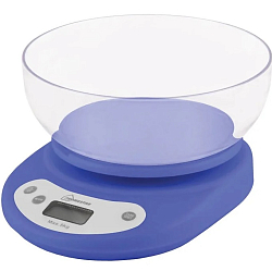 Весы кухонные HOMESTAR HS-3001,  до 5 кг голубые 002662