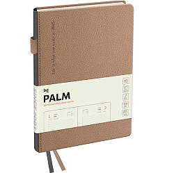 Ежедневник датированный 2025г., А5, 176л., твердый переплет, кожзам, BG "Palm. Ecru pink", пудровый DdA5_61298