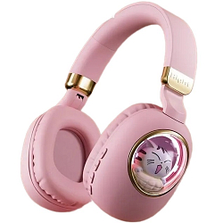 Наушники IHI GW001 Космокотик розовый