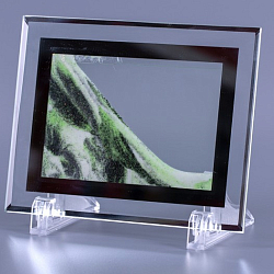 Песочная картина S зеленая 13х17 см