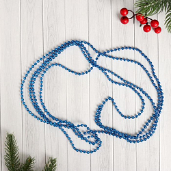 Бусы на ёлку 2,7 м "Шарики" d-5 мм, МИКС 905715