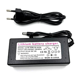 Зарядное устройство Jack Hot/Next Drive/iconBIT DC 2.5 (29.4V, 2A)