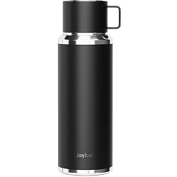 Термос 0,75л JOYLUX ULTRA, нерж. сталь черный матовый, 700314
