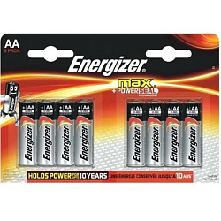 Элемент питания ENERGIZER LR06 MAX BL-8 (8/96)