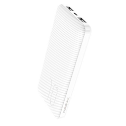 Внешний АКБ BOROFONE BT28, Universal energy (10000mAh) (2USB) (2A) белый