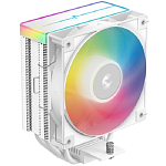 Кулер для процессора DEEPCOOL AG400 WH ARGB V2 белый 120мм алюминий+медь 2100rpm 31.6db 4-pin 220W 152мм