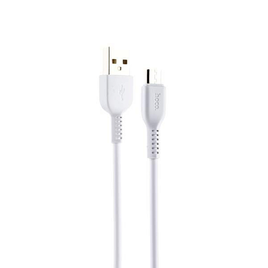 Кабель USB <--> microUSB  3.0м HOCO X20 белый