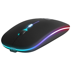 Мышь БП DEFENDER Coda MB-261 белый,2.4ГГц+BT,радужн