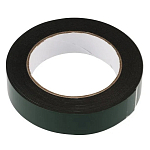 Скотч 2-х сторонний REXANT 25мм*5м, черная, вспененная ЭВА основа