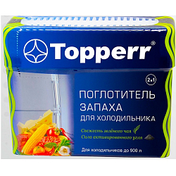 Поглотитель запаха для холодильника гелевый TOPPERR 3119
