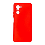 Задняя накладка ZIBELINO Soft Case для Xiaomi Poco F3 (красный)