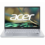 Ноутбук игровой 14" Acer Swift 3 SFX14-42G Ryzen 5 5625U/ 8GB/ SSD 512GB/ RTX 3050 4GB/ DOS) (NX.K78ER.005), silver