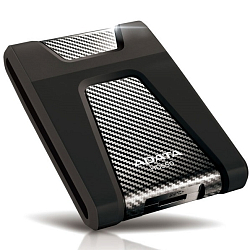 Внешний жёсткий диск 2.5" 1Tb A-Data AHD650-1TU31-CBK черный