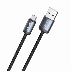 Кабель USB <--> microUSB  1.0м MIVO MX-49M черный