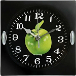 Часы настенные, серия: Кухня, "Яблоко", дискретный ход, 15 х 15 см 7724990